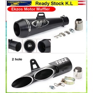 Motor Muffler Ekzos M4 Exhaust Toce Motorcycle Racing Ekzos 51mm Superbike READY STOCK SC project yamaha honda kawasaki