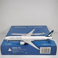 Phoenix 04609 1: 400 Cathay Pacific Airlines B777-300ER B-KQF Alloy Aircraft Model