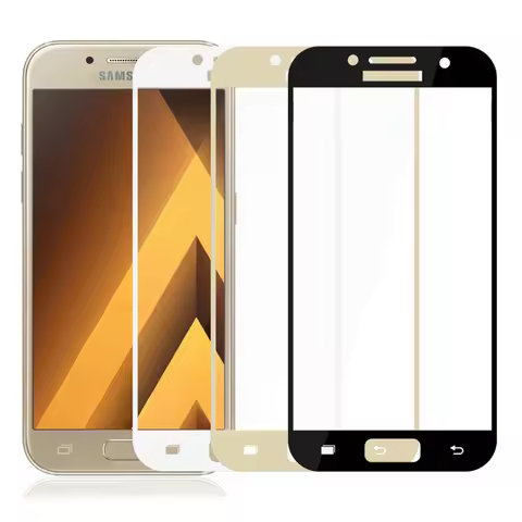 For Samsung Galaxy A5 2017 Tempered Glass 9H 3D Full Screen Cover Explosion-proof Screen Protector F