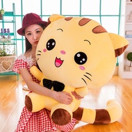 Ins gadis hati bersih merah kucing comel bantal anak patung besar boneka mainan mewah hadiah hari ja