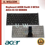 Acer Swift 3rd SF314-54 n17w7. Keyboard