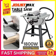 JOUSTMAX JST8210TS 1800W 210mm Table Saw Wood Cutting Machine Wood Saw Professional Mesin Potong Kayu