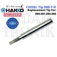 HAKKO 980-T-D Soldering Tip for Hakko Presto Soldering Iron Gun 980 981 984 985 - Japan