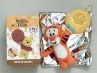 原價放 小熊維尼100周年紀念款 跳跳虎 tigger 毛絨鑰匙圈盲盒（Disney 毛公仔拉氣球collection)