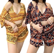 SUMMER Swimwear 3 in 1 Kimono Set (M-XL)