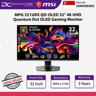 MSI MPG 321URX QD-OLED 32" 3840 x 2160 0.03ms 240Hz 4K UHD Quantum Dot OLED Gaming Monitor