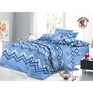 Micoca | 4 in 1 Set Korean Garterized Cotton Beddings Pillow Case (2pillowcase+1beddings+1 Blanket)