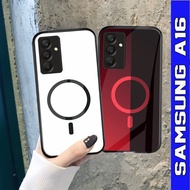 Latest Samsung A16 Glass Softcase [M214] Samsung A16 Mirror Case - Samsung A16 Phone Case - Phone Ca