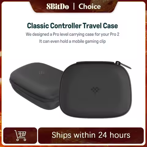 8Bitdo Portable Storage Bag Hard Cover Shell Protective Case For 8BitDo PRO2 Gamepad For PS5/ PS4/Xb