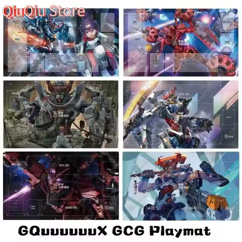 Gundam GQuuuuuuux Beginning Series TCG Grid Card Playmat Cartoon Amate Yuzuriha Single-player Battle