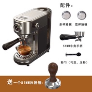 Semi-Automatic Italian Extraction Coffee Machine Stainless Steel for Office Use HiBREW H10B 220V 123
