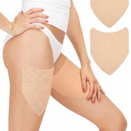 10-1pc Anti-Chafing Thigh Pads, TPU & Non-Woven Self-Adhesive Invisible Thigh Protectors, Abrasion P