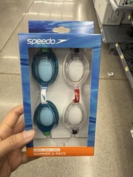 Speedo Junior Skimmer 2-Pack Swim Goggles 兒童泳鏡 (age 6-14)
