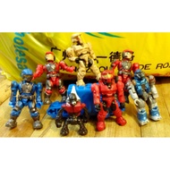 Meijiabao HALO Warrior Building Blocks HALO HALO Master Chief Special Forces Spiderman