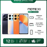 Infinix Note 30 8/256GB - Up to 16GB Extended RAM - Helio G99 - 6.78"