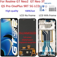 For Realme GT Neo2  GT Neo 3T Q5 Pro OnePlus 9RT 5G LCD Display  Screen Touch Panel Digitizer Assemb