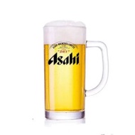 asahi加厚朝日紮啤杯日料店專用杯一番榨麒麟紮啤杯超大1L啤酒杯