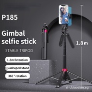 P185 gimbal 1800mm Wireless Selfie Stick Tripod Stand Foldable Monopod for Gopro Action Cameras Smar