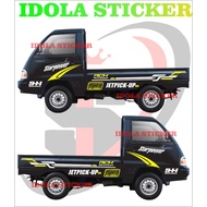 Universal Pick Up jet Car sticker Carry granmax L300 New Carry Futura cutting sticker