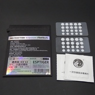 【Hot ticket】  T8WC Esports Tiger ICE Version Mouse White Glides Skates Feet DIY Dot