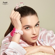 SILKY MIRACLEx Hello Kitty Co-Branded Silk Premium Hair Tie Gift Box Head Flower Set