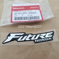 Tem chữ FUTURE nhựa mặt nạ FUTURE 1 đời đầu zin Honda