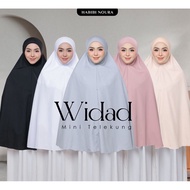 Mini Telekung Widad (Top Only)Soft  Awning Berpoket Cotton Umrah Haji Solat Travel
