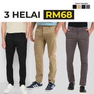 Casual Straight Cut Seluar Slack Formal Pants – Fast Shipping