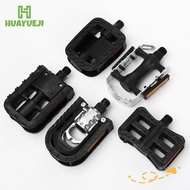 HUAYUEJI 1 Pair E-bike Folding Pedals Convient Foot Pegs Cycling Supplies Scooter Parts