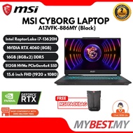 MSI Cyborg 15 A13VFK-886MY 15.6'' FHD Gaming Laptop ( I7-13620H, 16GB, 512GB SSD, RTX4060 8GB, W11 )