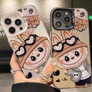 Cute labubu Casing For Realme Note 60 13 Pro+ 12+ 10 8 8i C65 C63 C61 12x 12 11 C67 C55 C53 C51 C35 