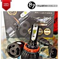 Rci R1 2 Pcs Car Led Headlight Headlamp Bulb LED 33W/3000LM R1-3000L H4 H1 H3 H7 H8/H11 9005 9006 88