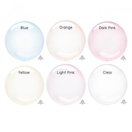 18"-22" Anagram Color Crystal Clearz Balloon / USA Color PVC Balloon