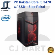 PC Rakitan i5 3470 / SSD / PC KANTOR / SIAP PAKAI / CORE I5 3470