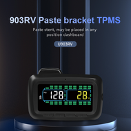 903RV-6-SU Car Wireless Tire Pressure Monitor TPMS Tyre Temperature Digital Display Auto Security Al