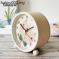 Telesonic/uranus Cute Cartoon Alarm Clock Silent Table Clock Primary School Children Bedroom Lazy Be