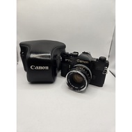 [Exc+5] Canon FTb QL BLACK 35mm SLR Film Camera w/ FD 50mm F1.8 From Japan 801279