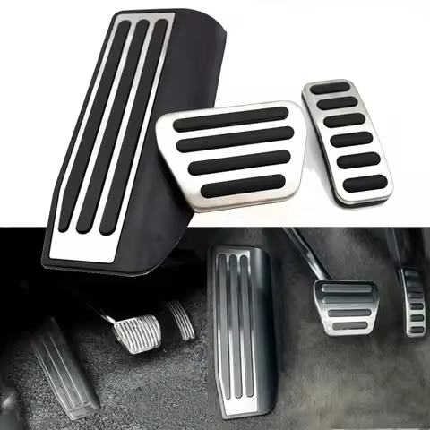 Foot Rest Pedal for Range Rover Sport 2013-2021, Discovery 5 2017-2021 Accelerator Foot Pedal Fuel G