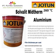 JOTUN CAT TAHAN PANAS / SOLVALITT MIDTHERM ALUMINIUM 5L / JOTUN-Hosebuild