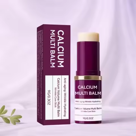 1/2/5PCS Calcium Volume Multi Balm Stick,Collagen Moisturing Stick Face Cream Anti Wrinkle Hydrating