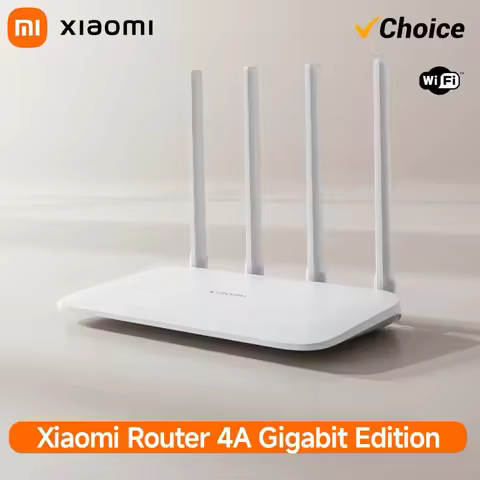 XIAOMI Router 4A Gigabit Version AC1200 2.4GHz 5GHz WiFi 1167Mbps Repeater 128MB DDR3 High Gain 4 An