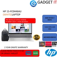 HP 15-FC0444AU /FC0445AU/FC0446AU/ /FC0447AU  Laptop ( RYZEN 7 5825U, 12GB, 512GB SSD, COPILOT,15.6"
