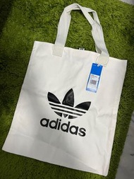 ⭕️愛迪達Adidas ⭕️全新帆布袋/托特包（白）