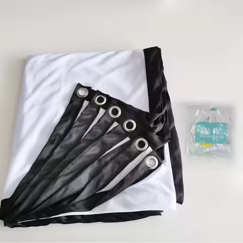 Portable Foldable Projector Screen 16:9 HD Cinema Theater 3D Movie Display Projection Screen Theater