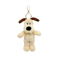 WALLACE & GROMIT GROMIT PLUSH KEYRING 16CM – OFFICIAL LICENSED BAG CHARM, 1PC
