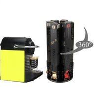 60 Cups Black Rotating Nespresso Capsule Coffee Storage Rack Coffee Capsule Nespresso Capsule Holder