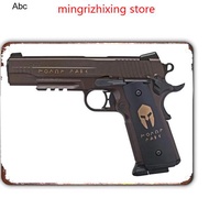 SIG SAUER P320 CO2 Air Pistol Metal Plaque Retro Tin Sign Art Poster Home Decor Gun Shop Bar Iron