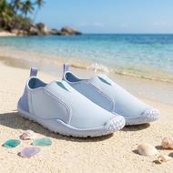 Elastic Water Shoes For Adults Aquashoes 120 Model (Blue) SUBEA