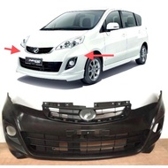 Perodua Alza (2014 Facelift Model) Standard Front Bumper Polypropylene PP Plastic Body betong bodykit