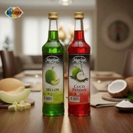 Marjan Cocopandan Syrup / melon 460ml Fresh Syrup Drink PracticalMANIS
